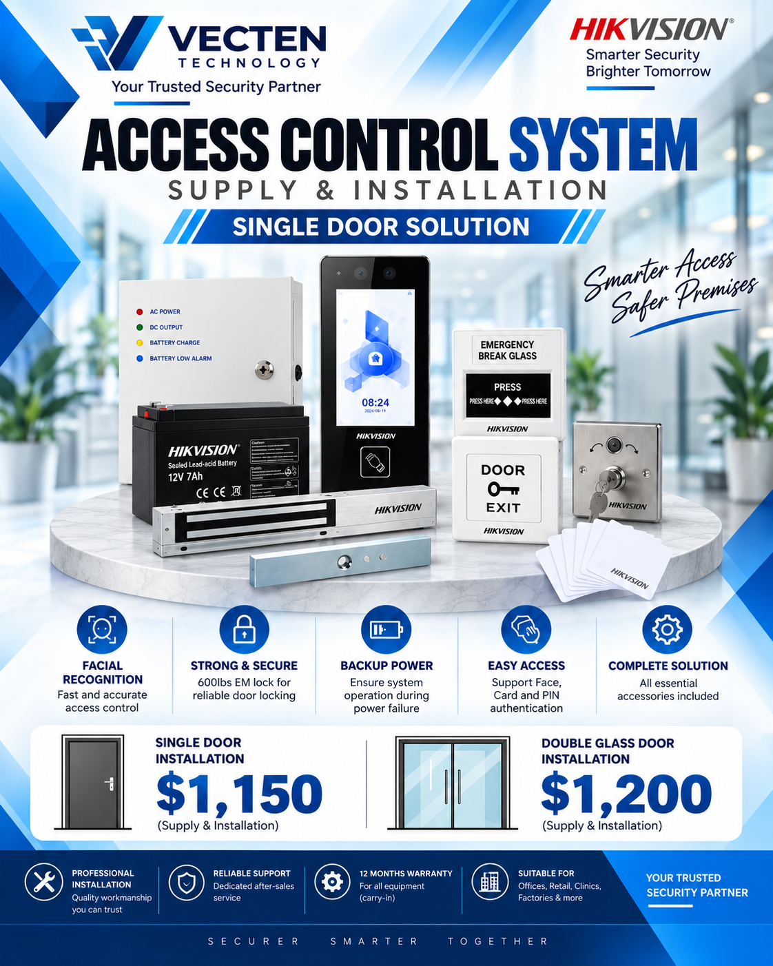 Vecten access control Solutions